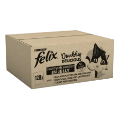 Felix As Good As It Looks 1+ Doubly Delicious Meaty Selection Cat Food -Cat shop 7613036474306 nuw3ji