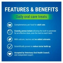 Purina DENTALIFE Dentalife Salmon Adult Cat Treats -Cat shop 7613036725309 T61 j3vqz7