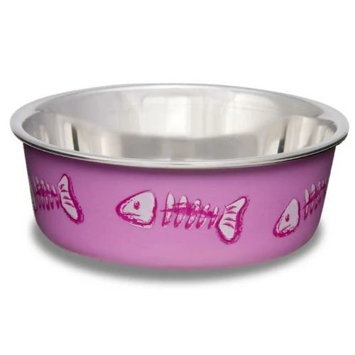 Loving Pets Bella Bowls Pink Cat Bowl 3 Loving Pets Bella Bowls Pink Cat Bowl