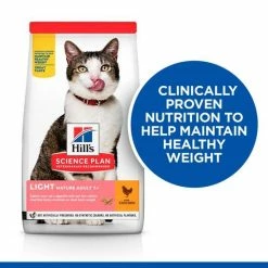 Hill's Science Plan Hill's™ SCIENCE PLAN™ Mature Adult Light Dry Cat Food With Chicken -Cat shop 79290bbdca679e62d98124a775fccc372ad737eab9c262e4b08c6fbd10c0db85