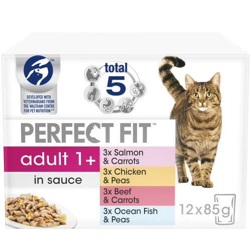 Perfect Fit Mixed Pack Wet Adult 1+ Cat Food 3 Perfect Fit Mixed Pack Wet Adult 1+ Cat Food