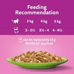 Whiskas 1+ Mixed Menu In Jelly Wet Adult Cat Food -Cat shop 8410136026324 T61 fvocma