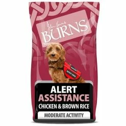 Burns Pet Nutrition Burns Alert Assistance Dog Dry Food With Chicken & Brown Rice