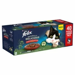 Felix Naturally Delicious Countryside Selection In Jelly Adult Cat Food -Cat shop 8473114 T1 x0bfz0