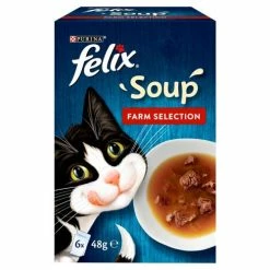 Felix Farm Selection Soup Wet Cat Food