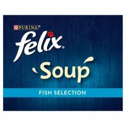 Felix Fish Selection Soup Wet Cat Food -Cat shop 8473120 T21 fibsg4