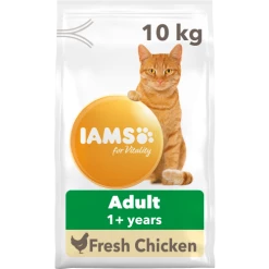 IAMS For Vitality Chicken Adult Dry Cat Food -Cat shop 8710255125954 HERO zbkodm