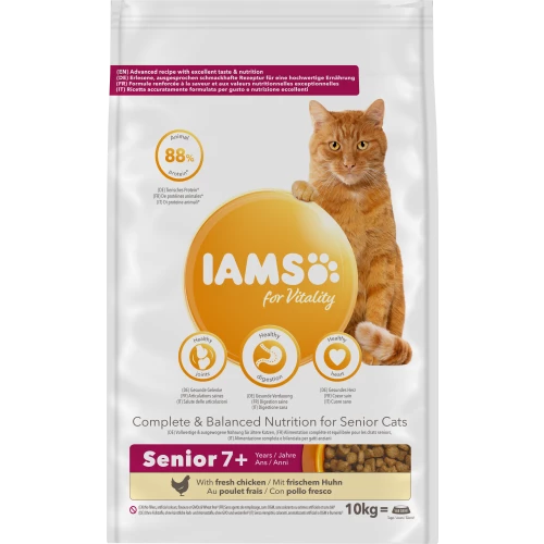 IAMS For Vitality Senior Chicken Dry Cat Food 3 IAMS For Vitality Senior Chicken Dry Cat Food