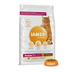IAMS For Vitality Senior Chicken Dry Cat Food 7 IAMS For Vitality Senior Chicken Dry Cat Food -Cat shop 8710255127859 Bowl olpgmk