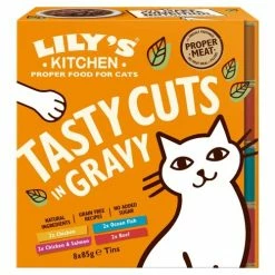 Lily's Kitchen Lilys Kitchen Tasty Cuts In Gravy Mixed Multipack Adult Cat Food -Cat shop 8772980 T1 vrodds