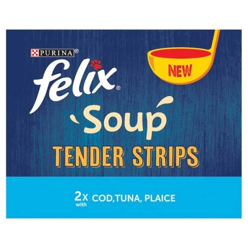 Felix Soup Tender Strips Fish Selection Cat Food 5 Felix Soup Tender Strips Fish Selection Cat Food - Image 3