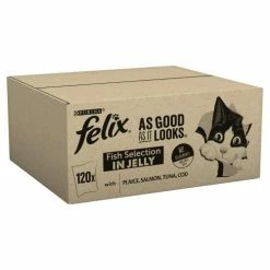 Felix As Good As It 1+ Looks Ocean Selection Cat Food -Cat shop 9304880 T517 ccw46e