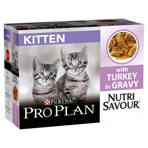 PURINA PRO PLAN PRO PLAN NUTRISAVOUR Kitten Turkey In Gravy Cat Food 3 PURINA PRO PLAN PRO PLAN NUTRISAVOUR Kitten Turkey In Gravy Cat Food
