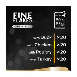 Sheba Fine Flakes Poultry Collection In Jelly Wet Adult Cat Food -Cat shop 9845010 T65 wdphxp