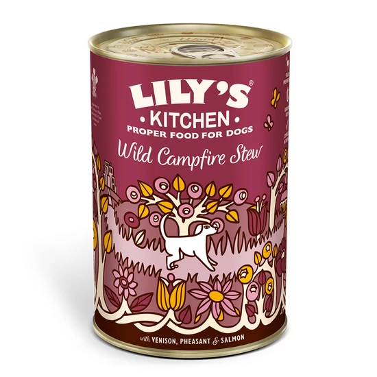 Lily's Kitchen Wild Campfire Stew Adult Wet Dog Food 4 Lily's Kitchen Wild Campfire Stew Adult Wet Dog Food - Image 2