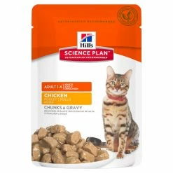 Hills Science Plan Adult Multipack Pouches Wet Cat Food -Cat shop Chicken Pouch fqgkme