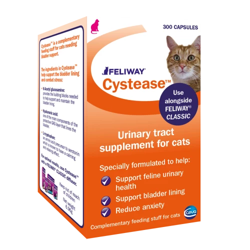 Feliway Cystease Cat Urinary Supplement 4 Feliway Cystease Cat Urinary Supplement - Image 2