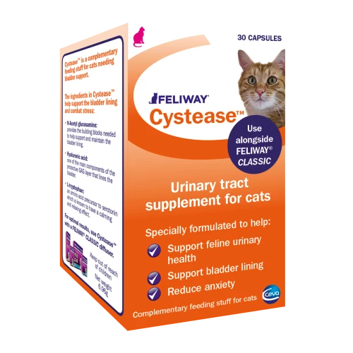 Feliway Cystease Cat Urinary Supplement 3 Feliway Cystease Cat Urinary Supplement