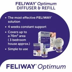 Feliway Optimum Cat Calming Diffuser Refill -Cat shop FELIWAY infographics V5 09 y1x2zx
