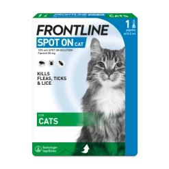 FRONTLINE Spot On Flea & Tick Treatment Cat -Cat shop FRONTLINE SPOT ON 3 CHILDREN Shot CAT ipso8s