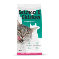 Monster Pet Foods Salmon & Chicken With Rice Dry Adult Cat Food