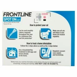 FRONTLINE Spot On Flea & Tick Treatment Cat -Cat shop FrontlineCatBoP ztm147