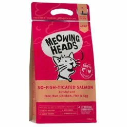 Meowing Heads So-Fish-Ticated Salmon Adult Cat Food -Cat shop MHsalmon1.5kg fyaqtp