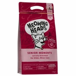 Meowing Heads Senior Moments Adult Cat Food