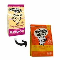 Meowing Heads Paw Lickin Chicken Adult Cat Food -Cat shop MPS BHTransitional ChickenFish tnwkgk