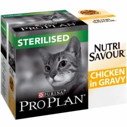 PURINA PRO PLAN PRO PLAN NUTRISAVOUR Sterilised Chicken In Gravy Adult Cat Food 9 PURINA PRO PLAN PRO PLAN NUTRISAVOUR Sterilised Chicken In Gravy Adult Cat Food -Cat shop PRO PLAN Nutrisavour Sterilised Cat Food Chicken 1 T1 7613034771186 7091288 kesqu9