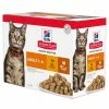 Hills Science Plan Adult Multipack Pouches Wet Cat Food 2 Hills Science Plan Adult Multipack Pouches Wet Cat Food -Cat shop SP 604009 MP orykcu