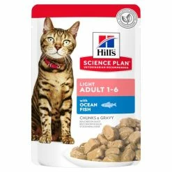 Hills Science Plan Adult Light Pouches Wet Cat Food -Cat shop SP 604018 Pch nujhyv