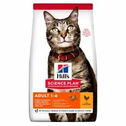 Hills Science Plan Adult Chicken Dry Cat Food 11 Hills Science Plan Adult Chicken Dry Cat Food -Cat shop SP 604174 Packshot jcj3ca