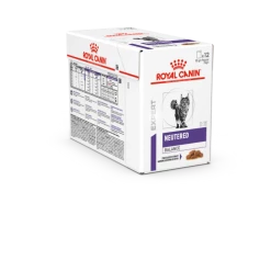 Royal Canin Veterinary Diets Neutered Balance Wet Adult Cat Food -Cat shop VHN HEALTH MANAGEMENT NEUTERED BALANCE POUCH GRAVY CAT WET BOX CLOSE pib1lp