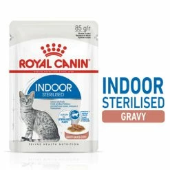 Royal Canin Indoor Sterilised In Gravy Wet Adult Cat Food 11 Royal Canin Indoor Sterilised In Gravy Wet Adult Cat Food -Cat shop a54ipcxnjr0acn11zwwi a8knrs