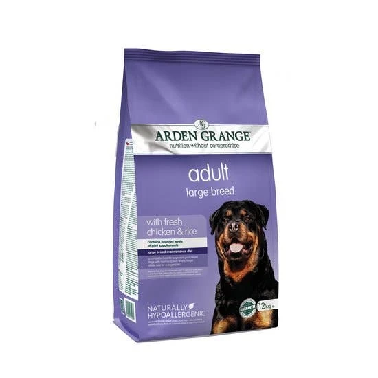 Arden Grange Large Breed Adult Dry Dog Food With Fresh Chicken & Rice 3 Arden Grange Large Breed Adult Dry Dog Food With Fresh Chicken & Rice