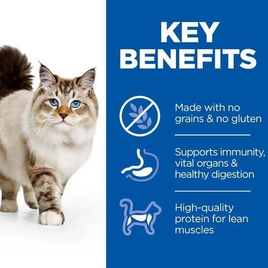 Hill's Science Plan Hill's™ SCIENCE PLAN™ No Grain Adult Dry Cat Food With Chicken 4 Hill's Science Plan Hill's™ SCIENCE PLAN™ No Grain Adult Dry Cat Food With Chicken - Image 2