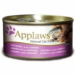 Applaws Natural Mackerel With Sardine In Broth Wet Adult Cat Food -Cat shop bo22424 1