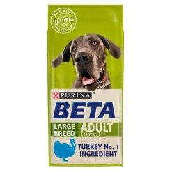 PURINA BETA Adult Large Breed Dry Dog Food With Turkey