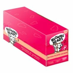 Meowing Heads So-Fish-Ticated Salmon Wet Cat Food -Cat shop catsalmoncase attvzt