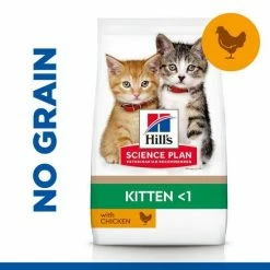 Hill's Science Plan Hill's™ SCIENCE PLAN™ No Grain Kitten Dry Cat Food With Chicken -Cat shop d4266e6a5fb19ac5dd1d573e9edfae6e1dd3b3707a9ca4fb80feb2515e8a0e5d