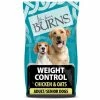 Burns Pet Nutrition Burns Weight Control Adult & Senior Dry Dog Food With Chicken & Oats