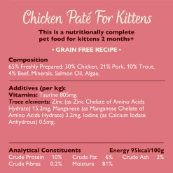 Lily's Kitchen Chicken Paté For Kittens 9 Lily's Kitchen Chicken Paté For Kittens -Cat shop f5c531b0d2b0fe02ee1405f82339aa2f7bdfd85f610defec3a2354b1610cd226