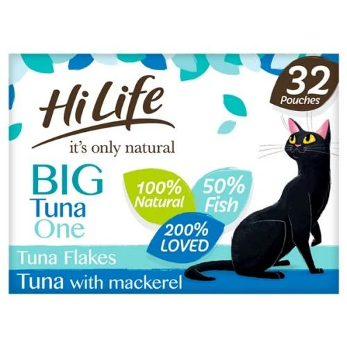 HiLife Its Only Natural Tuna Selection In Jelly Adult Cat Food 3 HiLife Its Only Natural Tuna Selection In Jelly Adult Cat Food