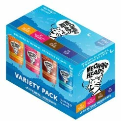 Meowing Heads Variety Pack Wet Adult Cat Food