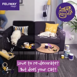 Feliway Help! Starter Kit 7 Day Diffuser -Cat shop redecorating bsv22w