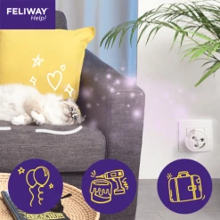 Feliway Help! Starter Kit 7 Day Diffuser -Cat shop situations f6xz5j