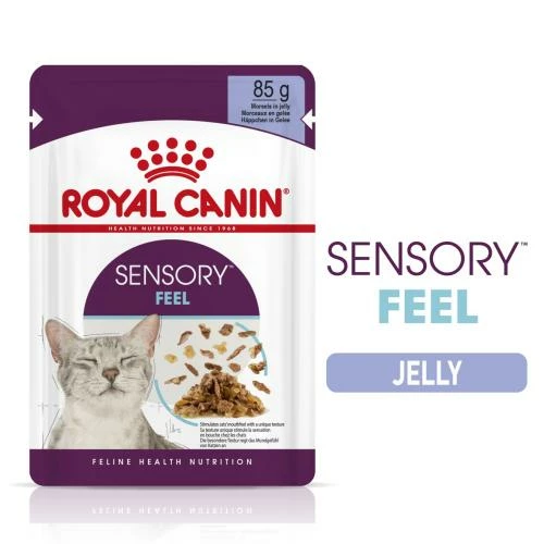Royal Canin Sensory Feel In Jelly Wet Adult Cat Food 4 Royal Canin Sensory Feel In Jelly Wet Adult Cat Food - Image 2