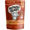 Meowing Heads Top Cat Turkey Wet Cat Food -Cat shop top cat turkey 100g jy5mtd