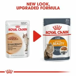 Royal Canin Intense Beauty Care In Gravy Adult Wet Cat Food Pouches -Cat shop two5zg807ehk160alyc3 kysqmm
